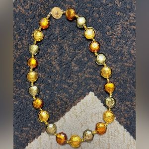 Murano Glass Beaded Necklace
